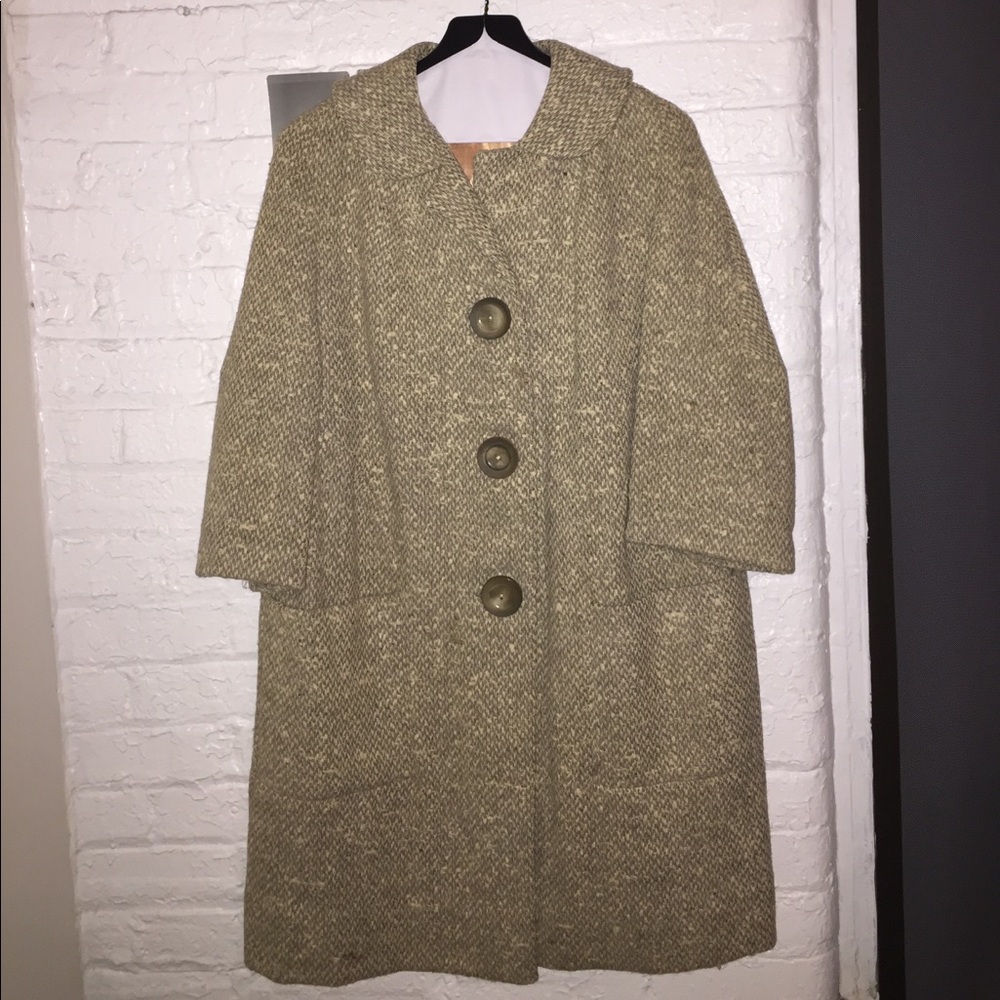 Vintage tweed coat