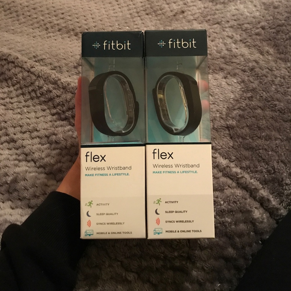 NO LINGER FOR SALE! Two Fitbit Flex