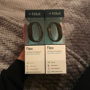 NO LINGER FOR SALE! Two Fitbit Flex