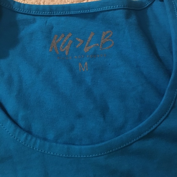 Kilos Not Pounds Men's Workout Tank - Picture 2 of 3