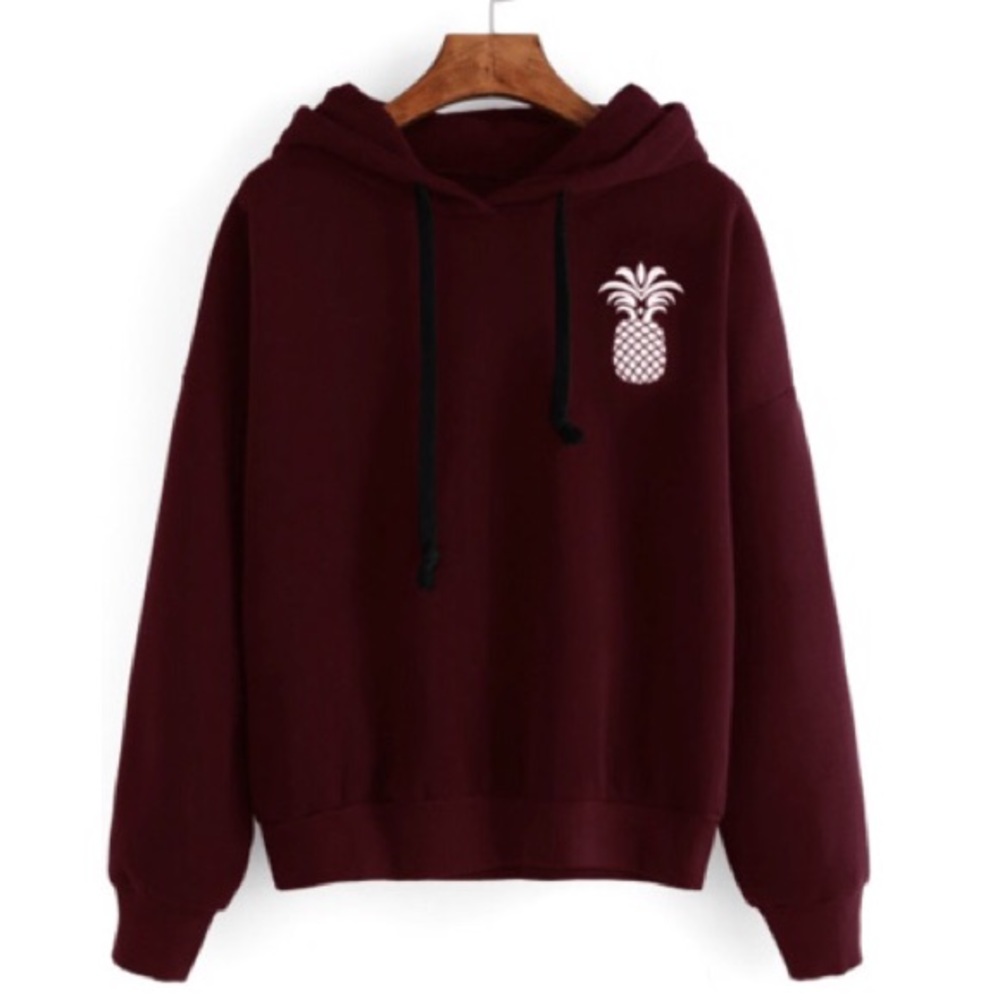 Wine Red Sweatshirt