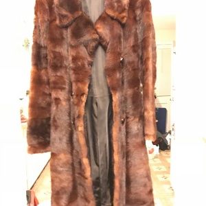 Pellicceria carlino authentic fur coat