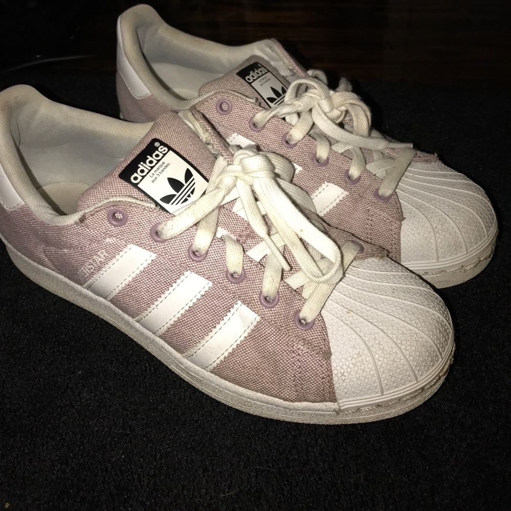 Pink and White Superstars