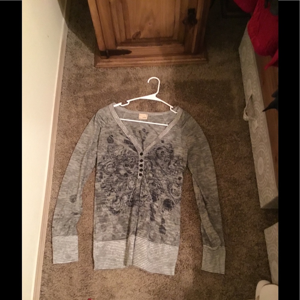 Daytrip long sleeve top, bought at the Buckle