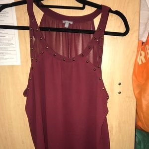 Studded lightweight blouse