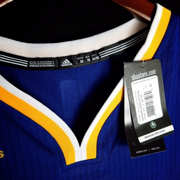 Stephen Curry Adidas Warriors Blue Swingman Jersey - Picture 7 of 7