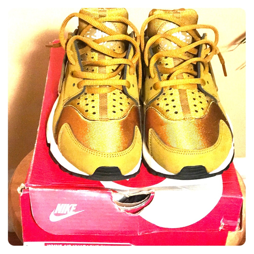 Womens Nike Air Huarache For Women-Bronze