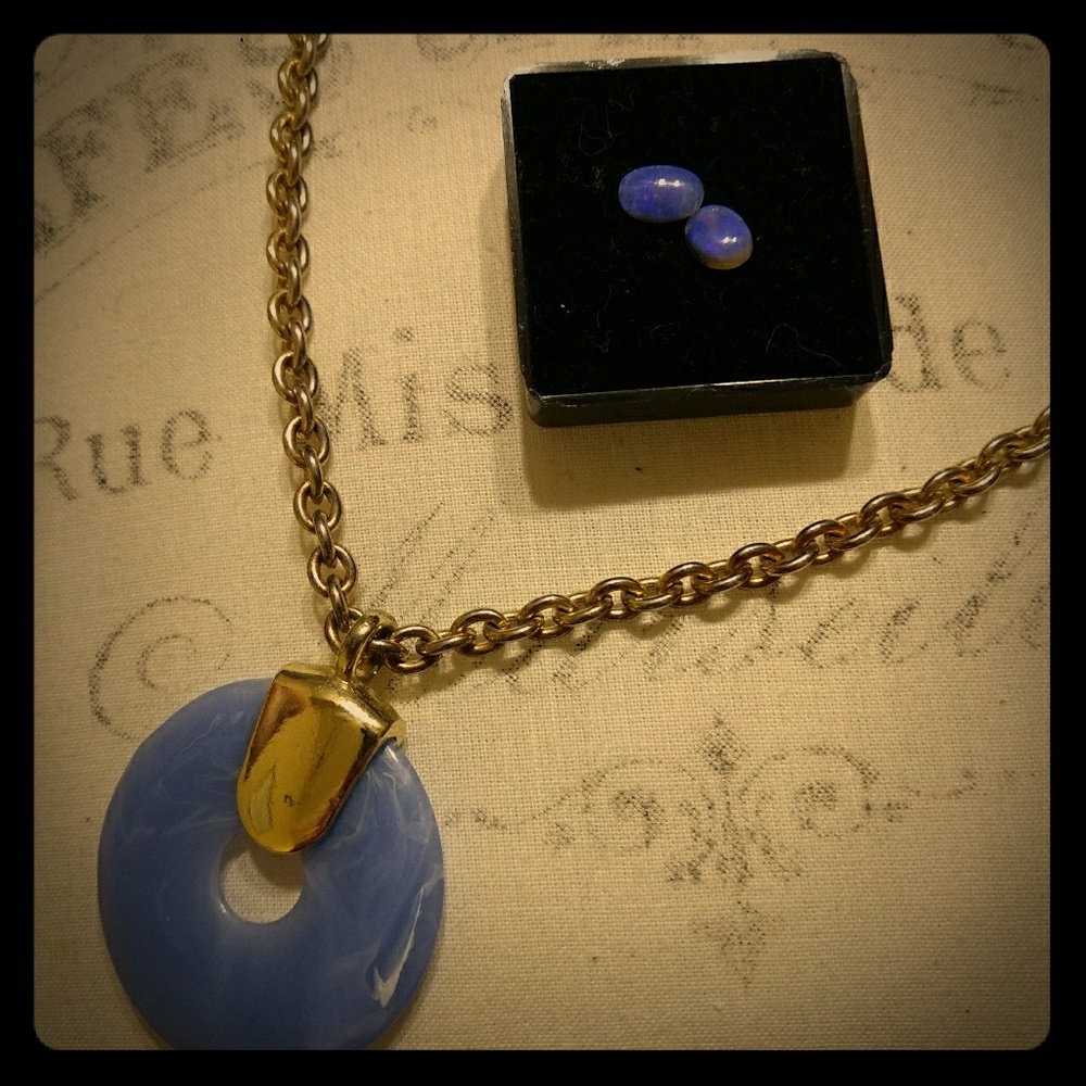 Australian Opals with Necklace