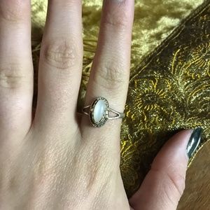 Moonstone Poison ring