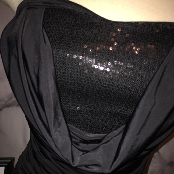 Forever 21 Sparkly Strapless Mini Dress - Picture 3 of 4