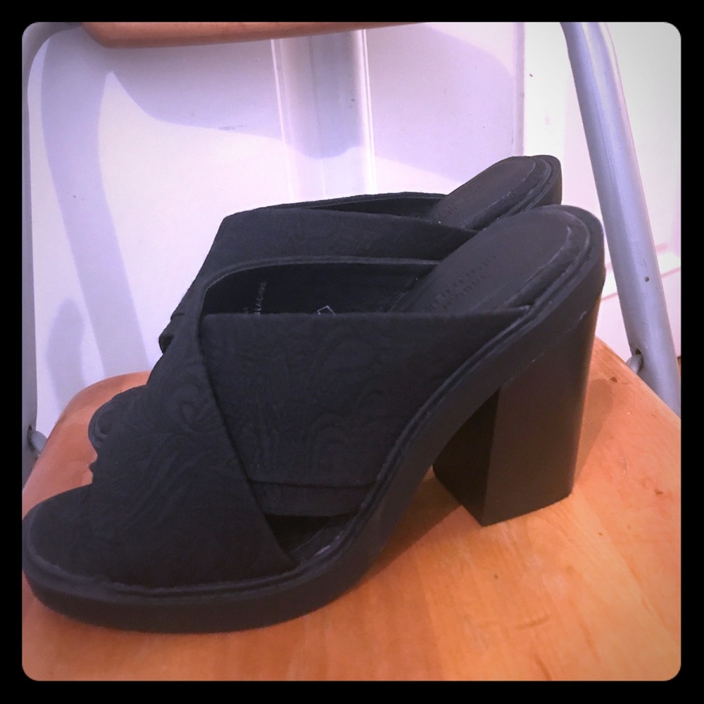 Black clogs!