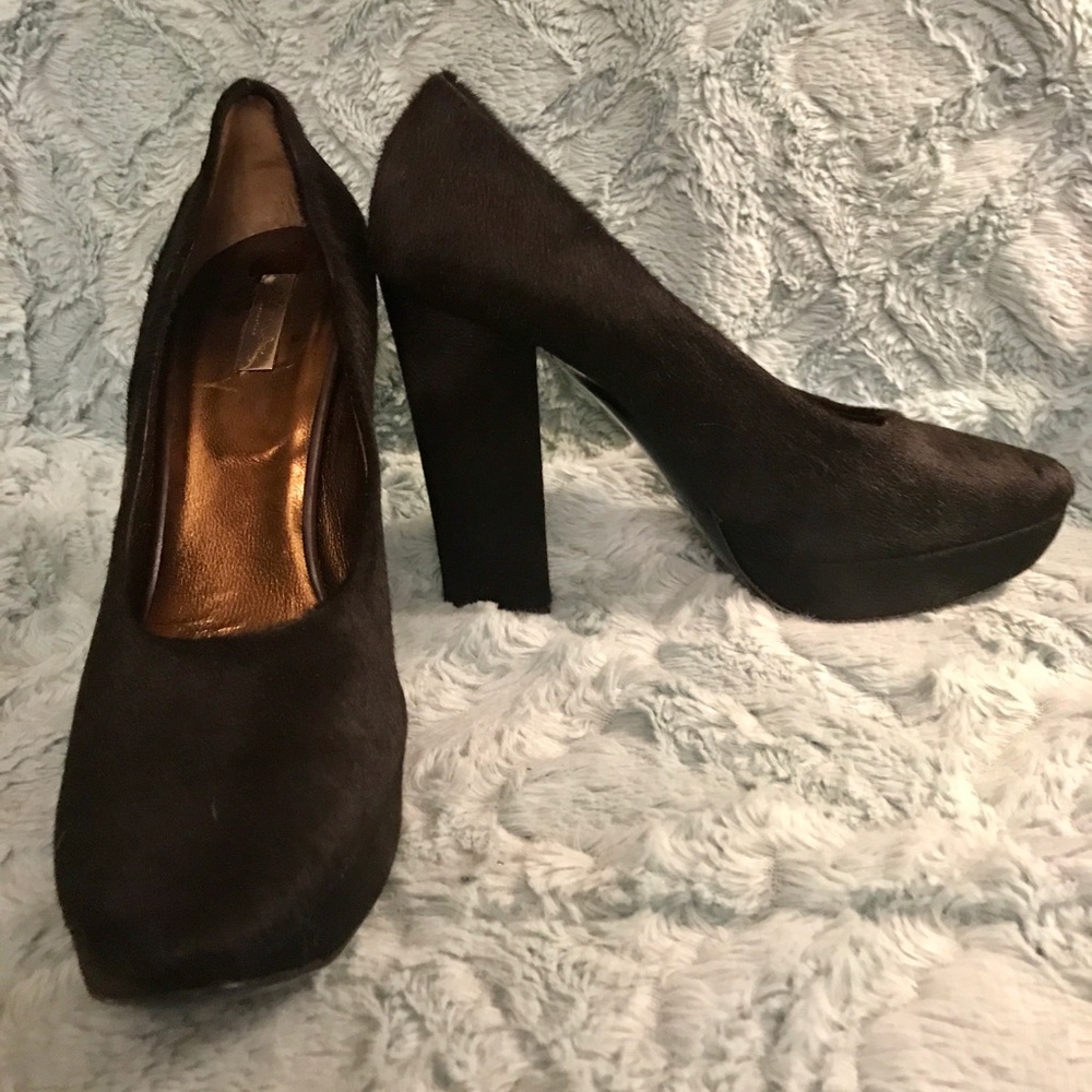 Calvin Klein Collection Carolin Calf Hair Pumps