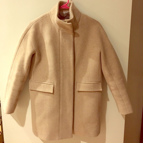 J. Crew Jackets & Blazers - Jcrew Tan Stadium Cloth Jacket, 4P