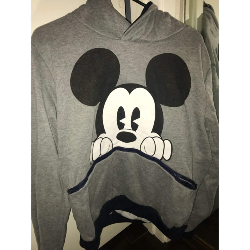 Mickey Mouse sweatshirt with ear hood 🐭💙