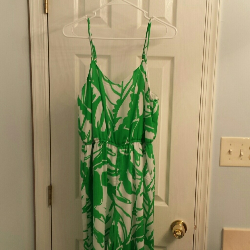 Jungle print jumpsuit