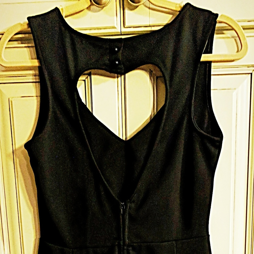 Black A line dress
