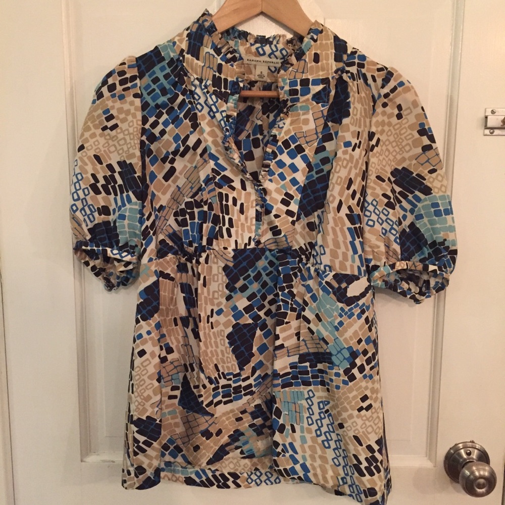 Silk Banana Republic Blouse