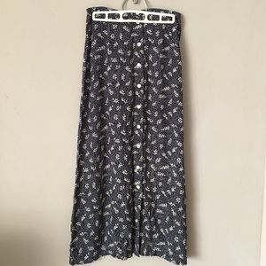 Cute button up skirt