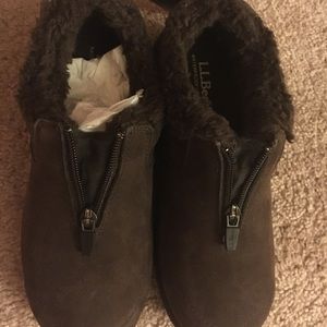 L.L. Bean Waterproof Insulated Brown Boots