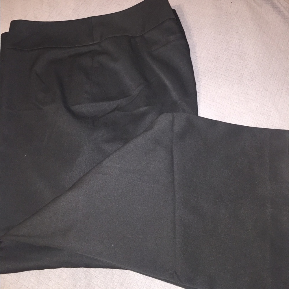 Halogen for Encore Women Plus Size Black Trousers