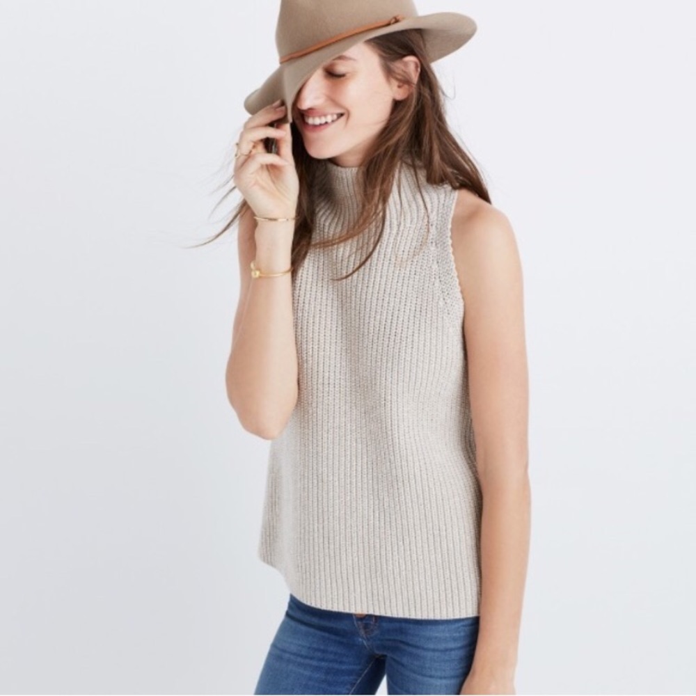 Mock Neck Sweater Tank by Madewell