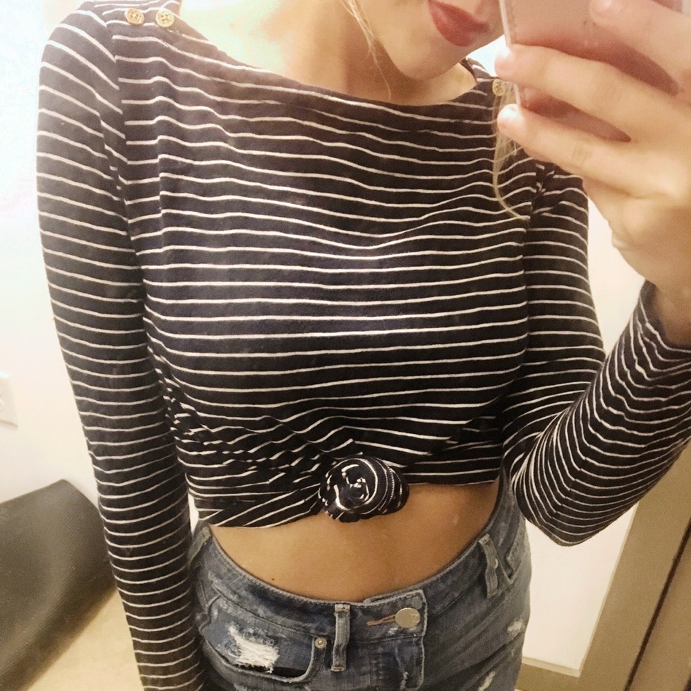 JCrew Striped Top
