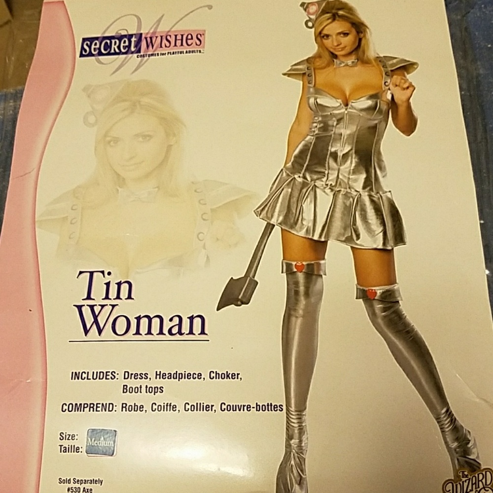 Almost Newton woman Halloween costume.