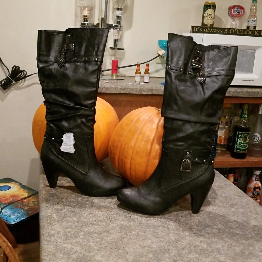 Knee high boots