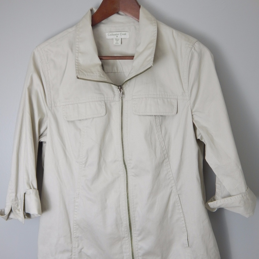 COLDWATER CREEK JACKET SIZE M 10-12