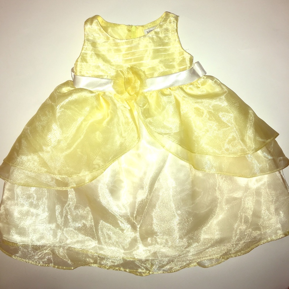 Newberry Yellow Sleeveless Dress w/ Bloomers