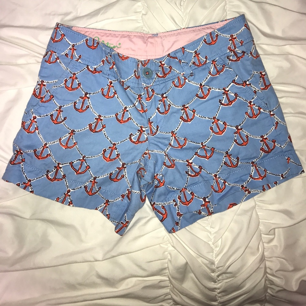 Lilly Pulitzer "anchors away" Callahan shorts