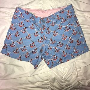 Lilly Pulitzer "anchors away" Callahan shorts