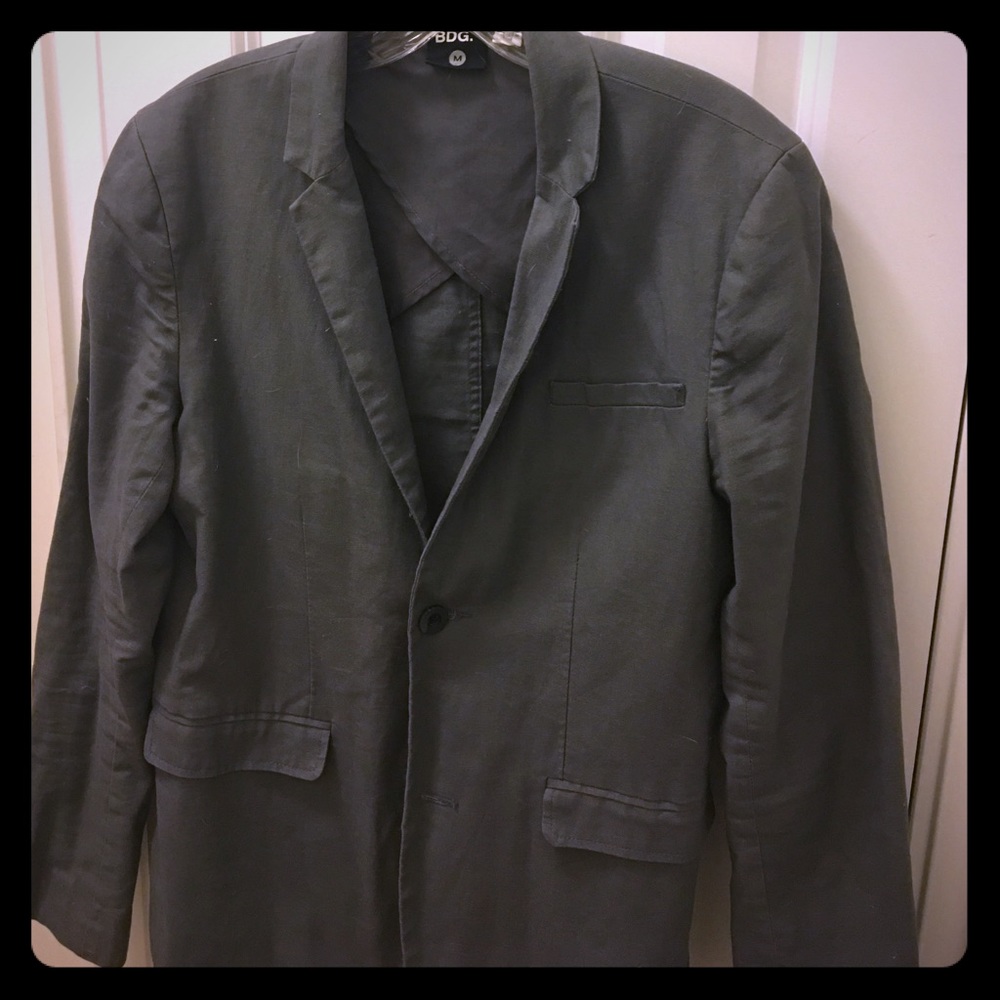 Grey BMG jacket from Urban Outfitters