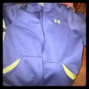 Under armor zip up hoodie
