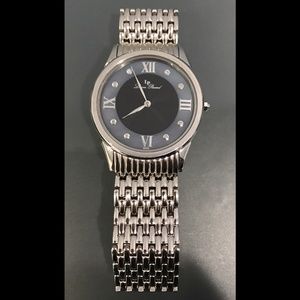 Men's Lucien Piccard watch with blue/black face