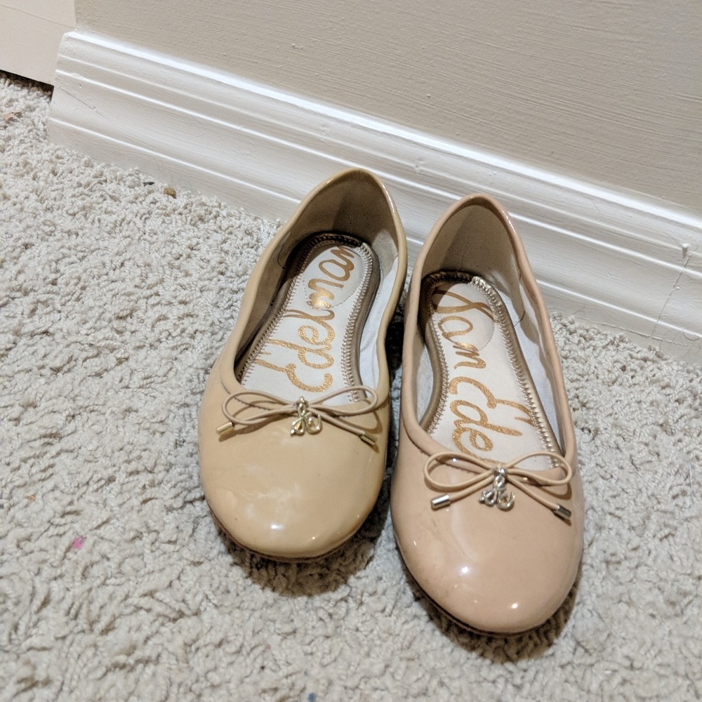 Like new Sam Edelman Patent leather flats