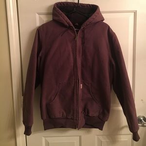 Women’s carhartt coat color “dusty plum”