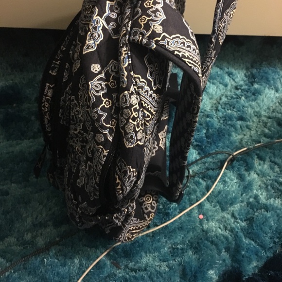 Vera Bradley Blue Bandana Limited Tech Backpack