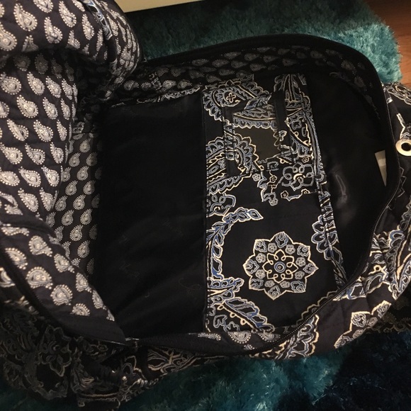 Vera Bradley Blue Bandana Limited Tech Backpack