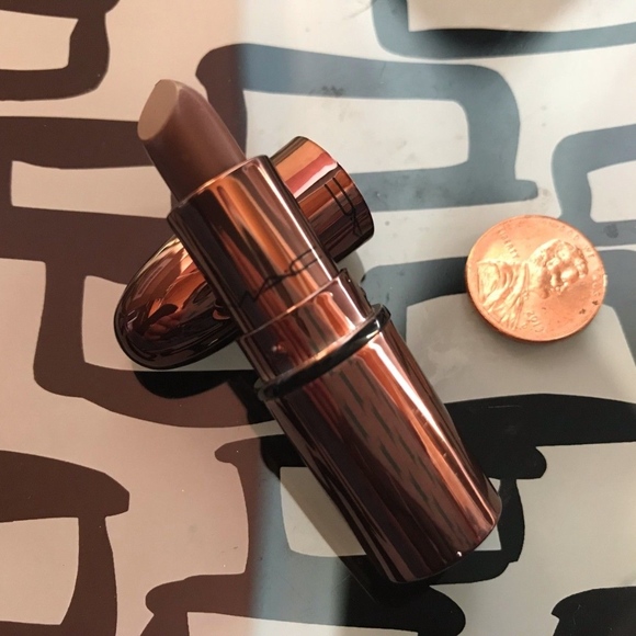 NEW! MAC Holiday Snow Ball Lipstick! STONE! - Picture 3 of 6