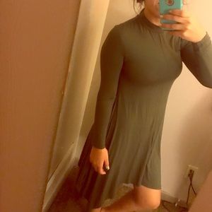 olive piko dress
