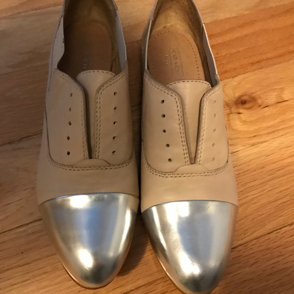 Coach Steel Toe Slide Ons