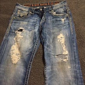 Men's rock Revival Jeans