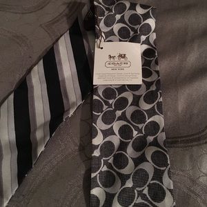 New Authentic Coach Pony scarf