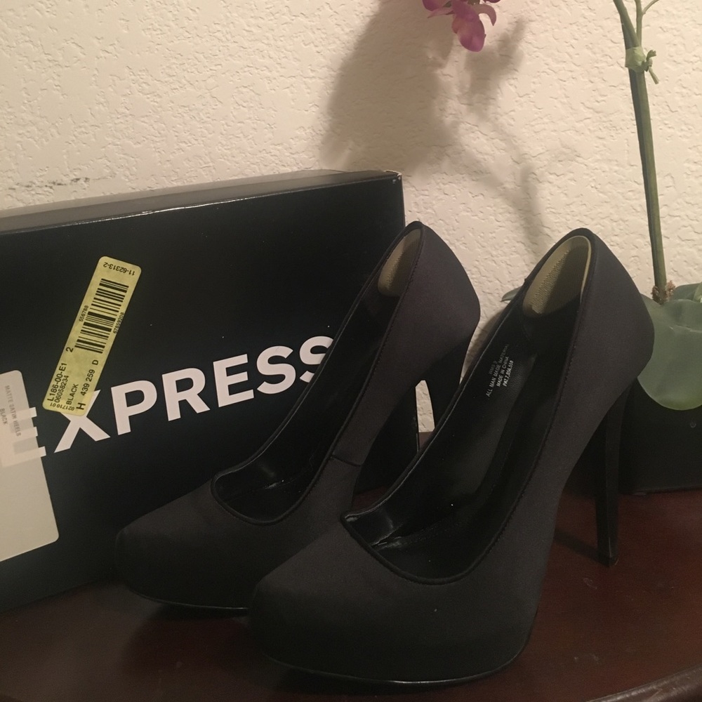 Black heels