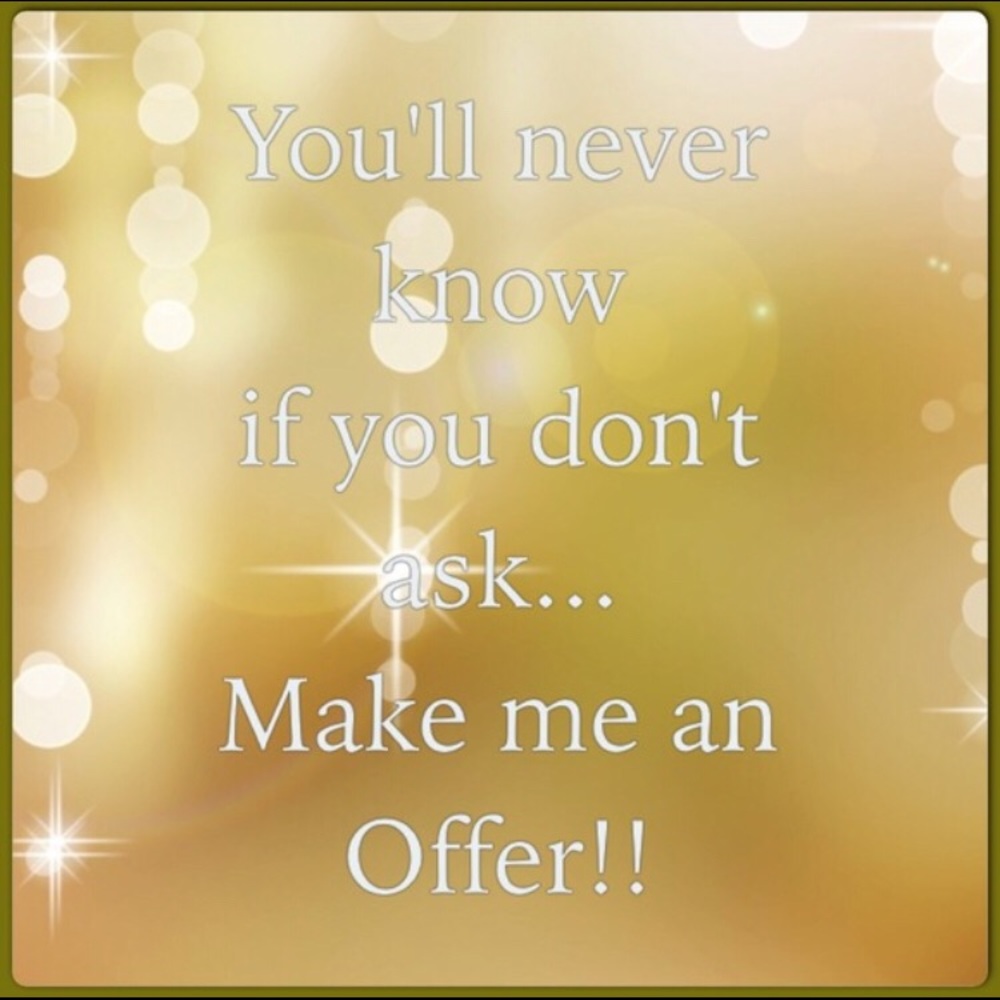 Use the offer button!