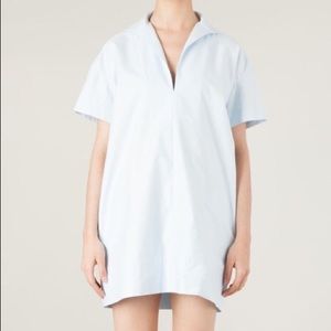 Balenciaga white shirt dress