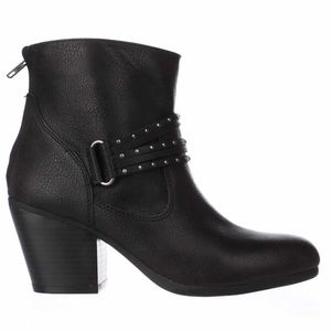 Aerosoles Longevity Black Booties