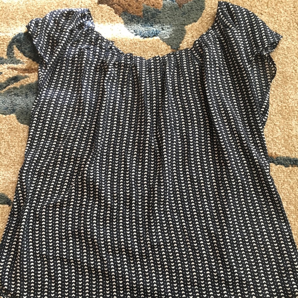 Hearts Print Blouse