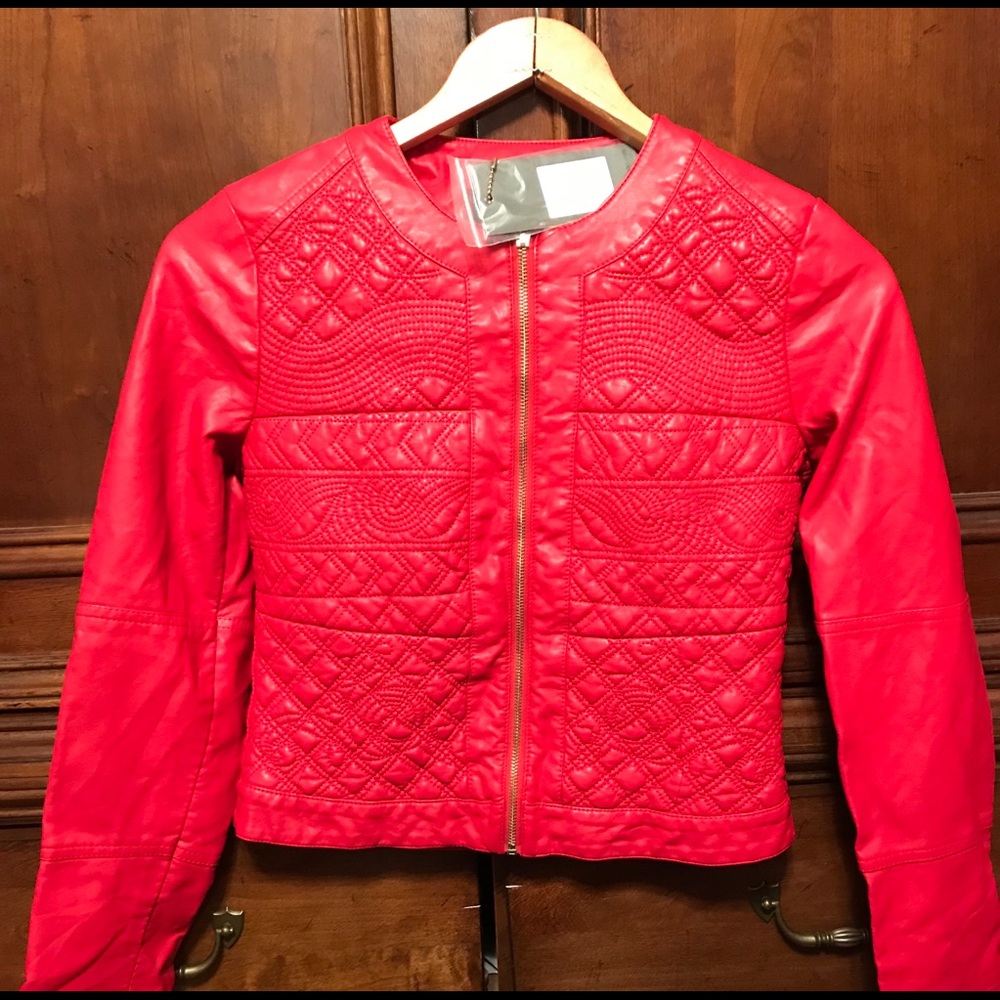 Red jacket.  Final sale…
